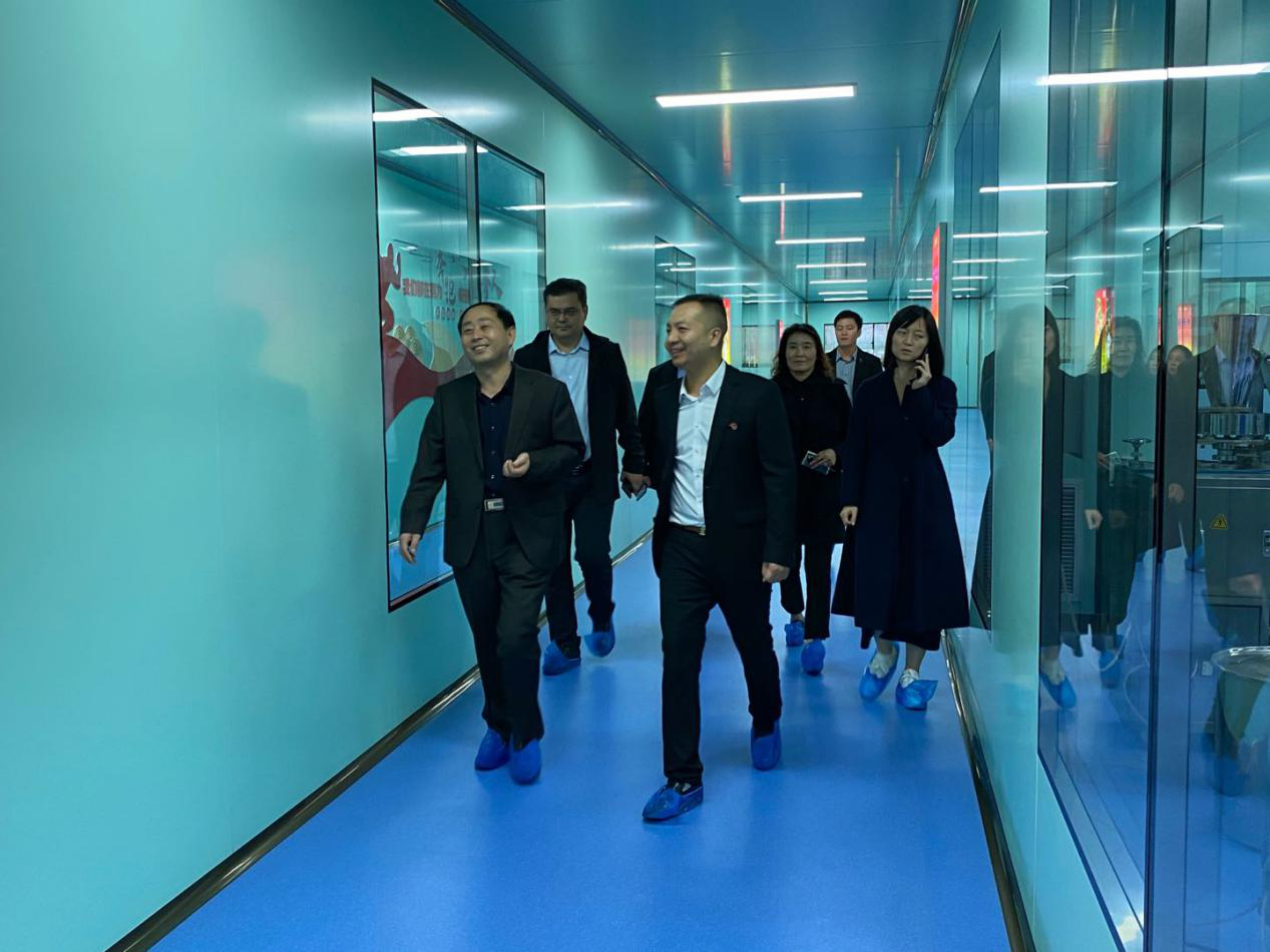 省市场监管局质量发展处副处长李旭莅临润灵集团调研